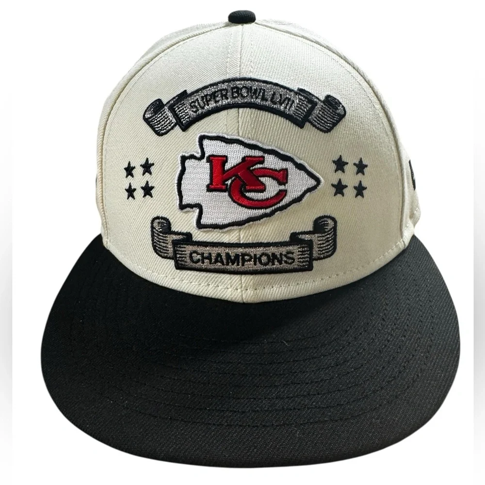 NFL Kansas City Chiefs SnapBack Super Bowl LVII Hat New Era 9Fifty One size all - Picture 2 of 8